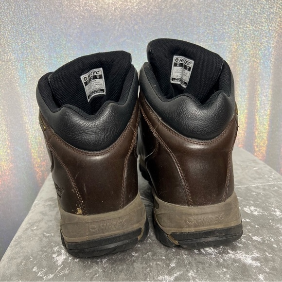 Hi-Tec waterproof boots working brown work boots shoes black dri-tech altitude main image 6